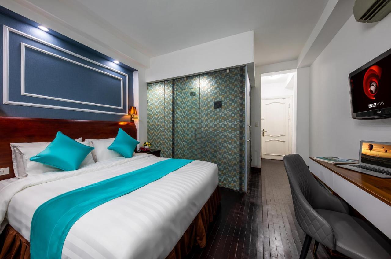 Hanoi Sisters Boutique Hotel & Spa & Travel Buitenkant foto
